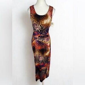 ⭐️ 3/$15 Ruby Rox Vibrant Print Maxi Dress Size S